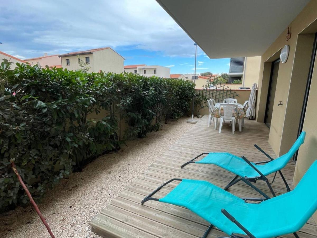 Appartement 3 Pieces Avec Terrasse Et Jardin, Proche Plage Et Commerces, 2 Parkings, Argeles-Sur-Mer - Fr-1-225-773 エクステリア 写真