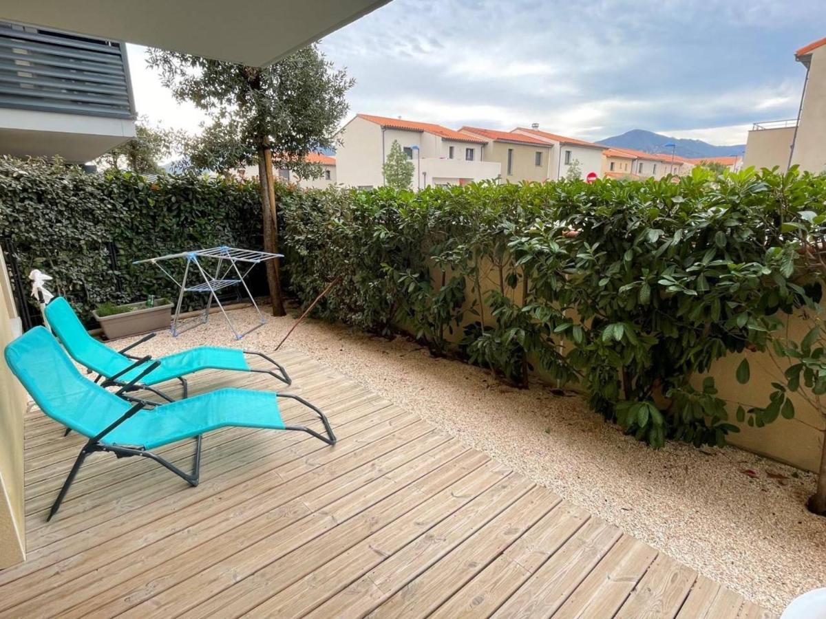 Appartement 3 Pieces Avec Terrasse Et Jardin, Proche Plage Et Commerces, 2 Parkings, Argeles-Sur-Mer - Fr-1-225-773 エクステリア 写真